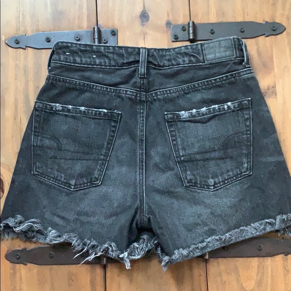 American Eagle | High-Waist Denim Shorts - Picture 2 of 8